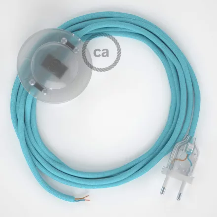  Connection base, RM17 baby blue rayon 3 m. Select the color of the switch and plug.