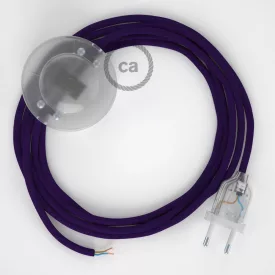   Connection base, RM14 purple rayon 3 m. Select the color of the switch and plug.