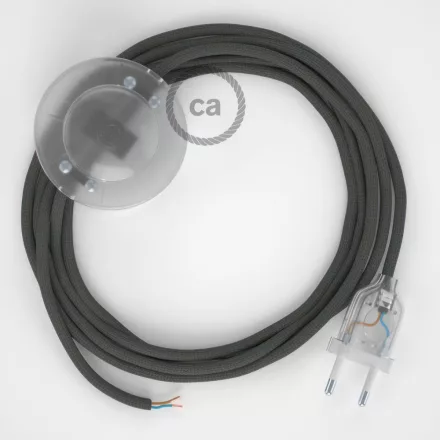  Connection base, RM03 gray artificial silk 3 m. Select the color of the switch and connector.