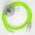 Connection base, RF10 Neon Yellow Rayon 3 m. Select the color of the switch and connector.