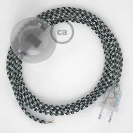    Connection base, RP04 white-black two-tone rayon 3 m. Select the color of the switch and connector.