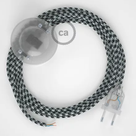  Connection base, RP04 white-black two-tone rayon 3 m. Select the color of the switch and connector.