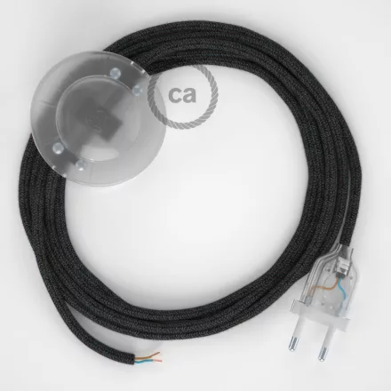  Connection base, RN03 Anthracite natural canvas 3 m. Select the color of the switch and connector.