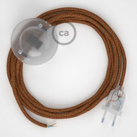  Connection base, RL22 Sparkly Copper Rayon 3 m. Choose the color of the switch and connector.