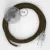  Connection base, RC13 Brown Cotton 3 m. Select the color of the switch and connector.
