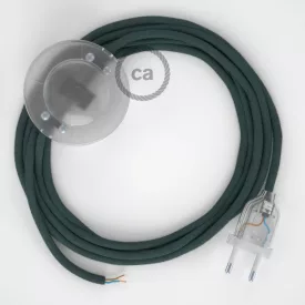    Connection base, RC30 Stone gray cotton 3 m. Select the color of the switch and connector.