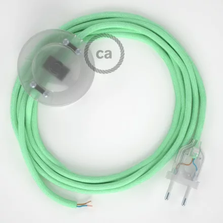  Connection base, RC34 milk and mint cotton 3 m. Select the color of the switch and plug.