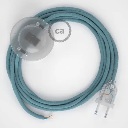 Connection base, RC53 Ocean Cotton 3 m. Choose the color of the switch and connector.