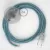 Connection base, RC53 Ocean Cotton 3 m. Choose the color of the switch and connector.