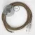  Connection base, RS82 brown cotton and natural linen 3 m. Select the color of the switch and connector.