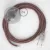  Connection base, RS83 red cotton and natural linen 3 m. Select the color of the switch and connector.