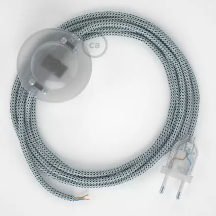  Connection base, RT14 Stracciatella Rayon 3 m. Choose the color of the switch and connector.