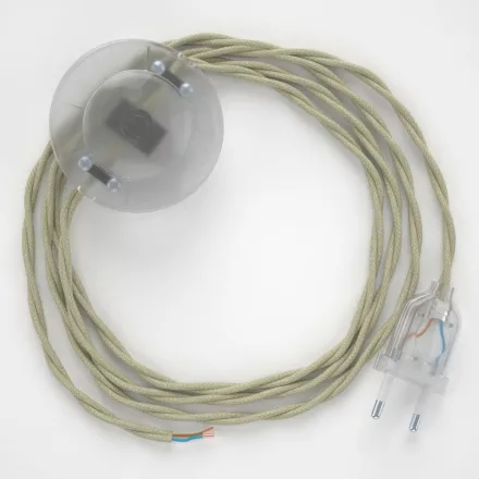  Connection base, TC43 Dove Cotton 3 m. Select the color of the switch and connector.