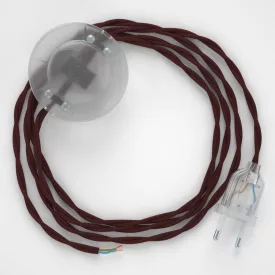    Connection base, TM19 burgundy rayon 3 m. Select the color of the switch and connector.