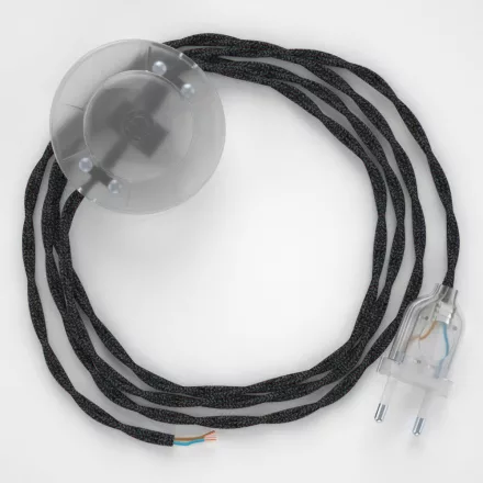  Connection base, TN03 Anthracite natural canvas 3 m. Select the color of the switch and connector.