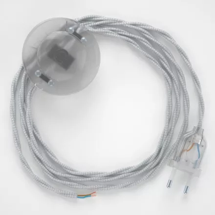  Connection base, TM02 silver rayon 3 m. Select the color of the switch and connector.