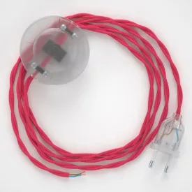    Connection base, TM08 Fuchsia Rayon 3 m. Choose the color of the switch and connector.