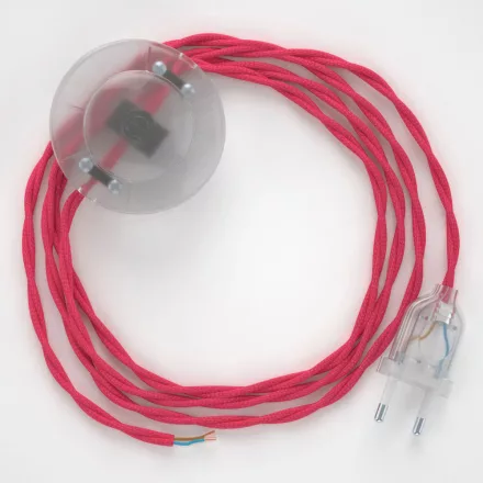  Connection base, TM08 Fuchsia Rayon 3 m. Choose the color of the switch and connector.