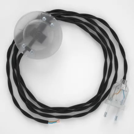 Connection base, TM04 black rayon 3 m. Select the color of the switch and connector.
