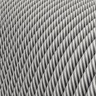  Extra low voltage power cable coated with silk-effect material Vertigo Slate White ERM37 - 50 m