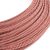  Extra low voltage power cable with silk-effect fabric coating ZigZag white and red RZ09 - 50 m