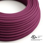  Round electrical cable 150 ft (45.72 m) reel RC32 burgundy cotton - UL listed