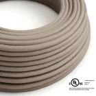  Round electrical cable 150 ft (45.72 m) reel RC43 Dove Cotton - UL listed