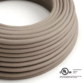    Round electrical cable 150 ft (45.72 m) reel RC43 Dove Cotton - UL listed