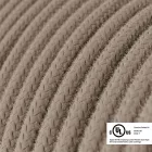  Round electrical cable 150 ft (45.72 m) reel RC43 Dove Cotton - UL listed