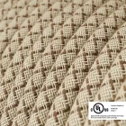  Round electrical cable 150 feet (45.72 m) reel RD63 pastille bark cotton and natural canvas - UL listed