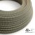  Round electrical cable 150 feet (45.72 m) reel RD74 ZigZag anthracite cotton and natural canvas - UL listed