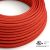  Round electrical cable 150 ft (45.72 m) reel RL09 shiny red rayon – UL listed