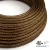  Round electrical cable 150 ft (45.72 m) reel RL13 shiny brown rayon – UL listed