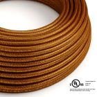  Round electrical cable 150 ft (45.72 m) reel RL22 shiny copper rayon – UL listed
