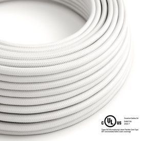    Round electrical cable 150 ft (45.72 m) reel RM01 white rayon – UL listed