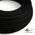  Round electrical cable 150 ft (45.72 m) reel RM04 black rayon - UL listed
