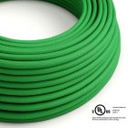  Round electrical cable 150 ft (45.72 m) reel RM06 Green Rayon – UL listed