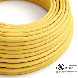    Round electrical cable 150 ft (45.72 m) reel RM10 yellow rayon – UL listed