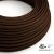  Round electrical cable 150 ft (45.72 m) reel RM13 brown rayon – UL listed