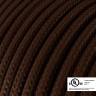  Round electrical cable 150 ft (45.72 m) reel RM13 brown rayon – UL listed