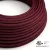  Round electrical cable 150 feet (45.72 m) reel RM19 Burgundy Rayon – UL listed