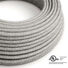  Round electrical cable 150 ft (45.72 m) reel RN02 gray natural linen – UL listed