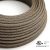  Round electrical cable 150 feet (45.72 m) roll RN04 brown natural canvas - UL listed