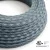 Round electrical cable 150 ft (45.72 m) reel RP25 two-tone stone gray and ocean cotton – UL listed