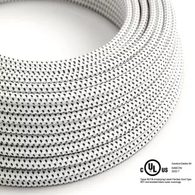    Round electrical cable 150 ft (45.72 m) reel RT14 Stracciatella Rayon - UL listed