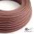 Round electrical cable 150 ft (45.72 m) reel RX11 Marsala cotton – UL listed
