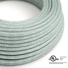  Round electrical cable 150 ft (45.72 m) reel RX12 Blue Haze Cotton – UL listed