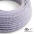  Round electrical cable 150 ft (45.72 m) reel RZ07 ZigZag Lilac Rayon - UL listed
