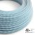  Round electrical cable 150 ft (45.72 m) reel RZ11 ZigZag cyan rayon – UL listed