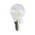 LED bulb Sphere 4.5 W 440 lm E14 transparent